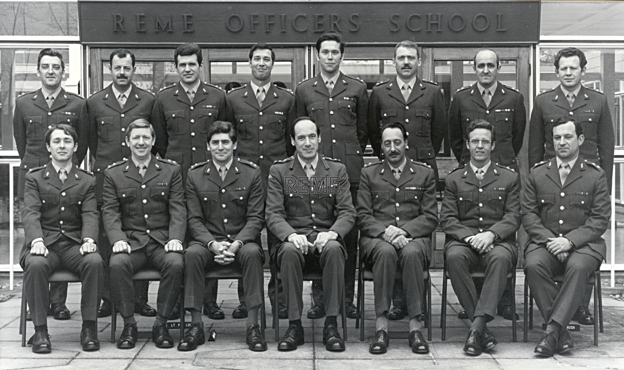 Group Photograph: No 47 REME Commissioning Course, REME Officers’ School