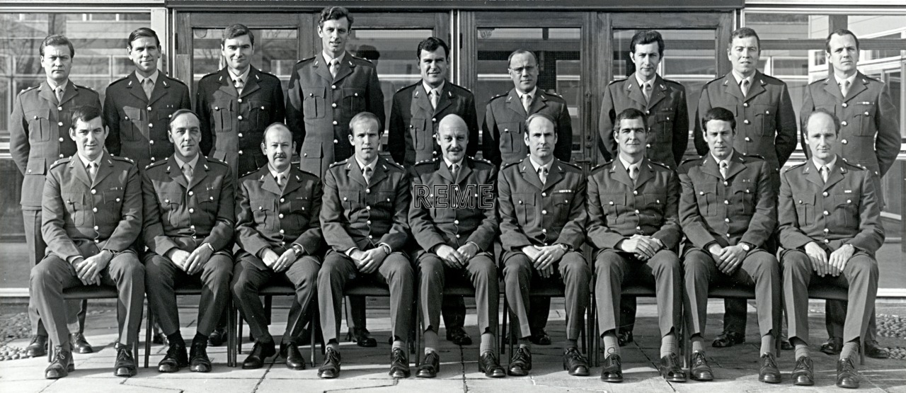 Group Photograph: No 50 REME Commissioning Course, REME Officers’ School