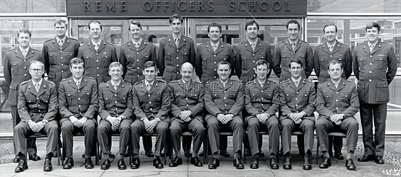 Group Photograph: No 51 REME Commissioning Course, REME Officers’ School