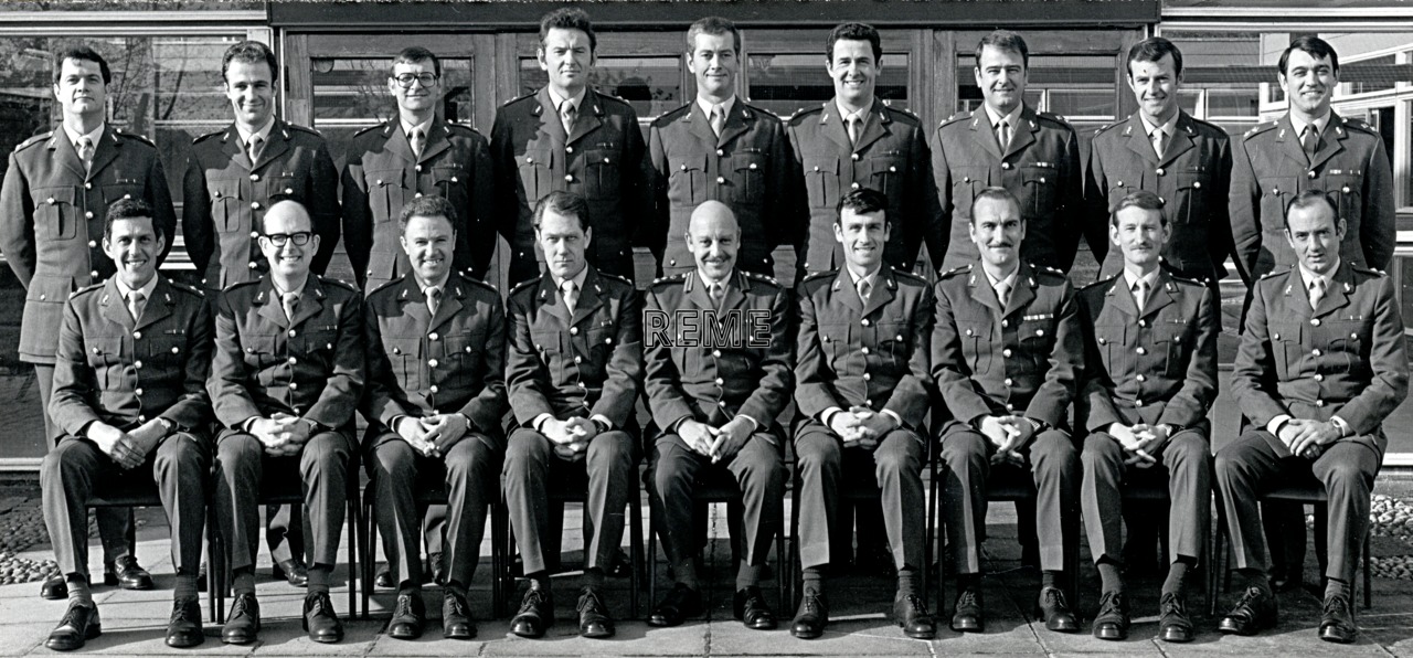 Group Photograph: No 52 REME Commissioning Course, REME Officers’ School