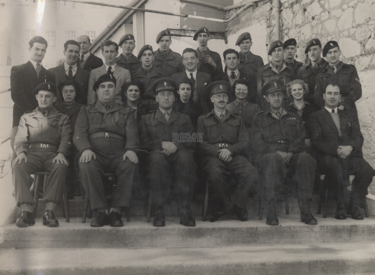 Headquarters REME Gibraltar, St Jago’s Barracks, May 1951