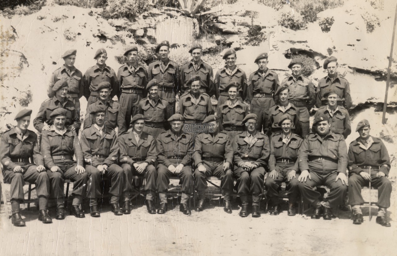 REME Sergeants (Sgts)’ Mess, Gibraltar, May 1948